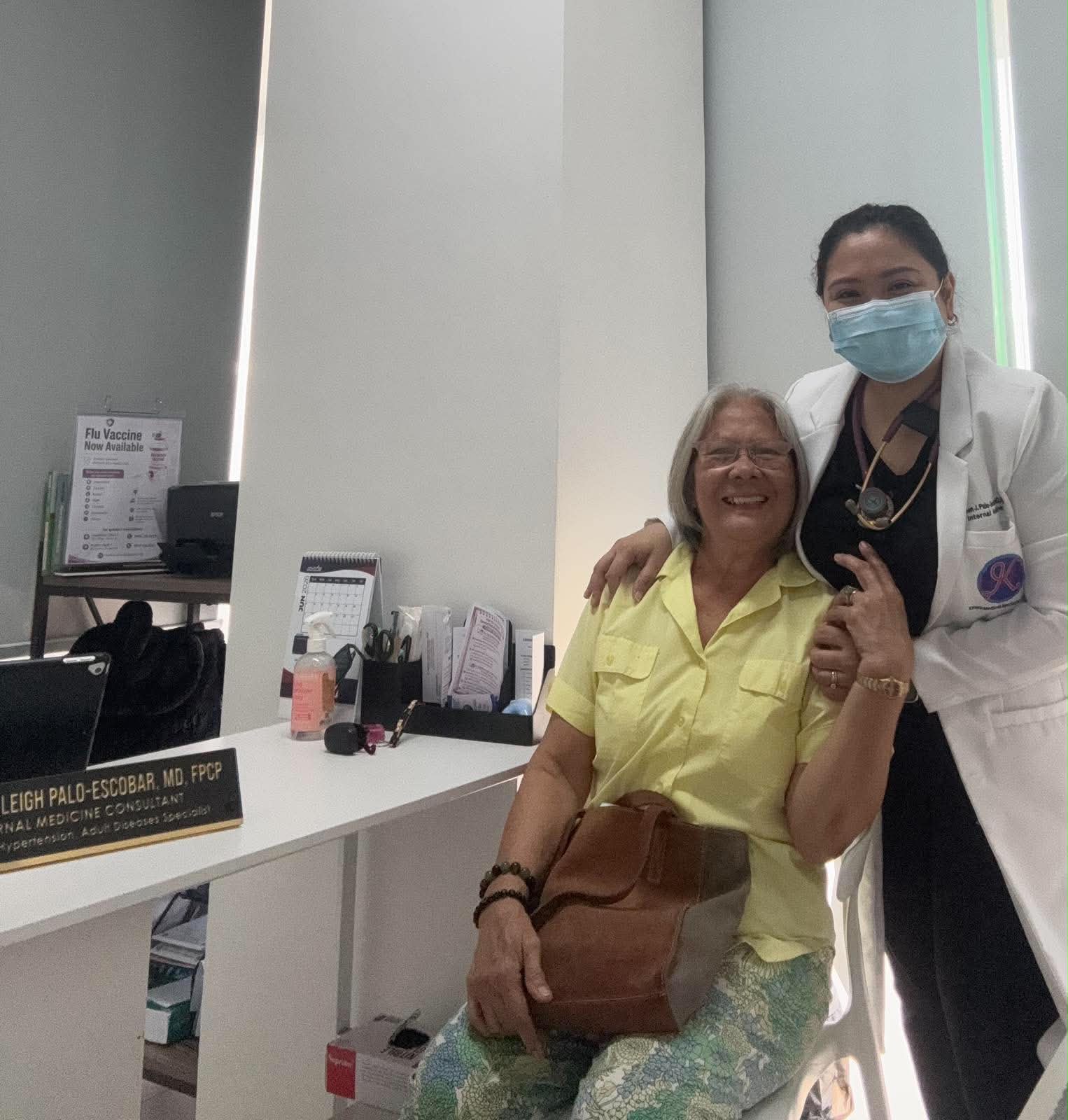 Patient visit at Health Plus clinic